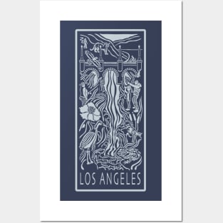 LOS ANGELES Posters and Art